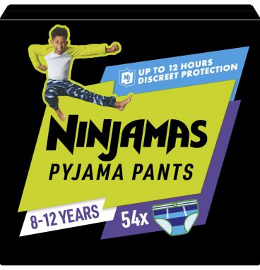 Pampers Ninjamas Maat 8 (8-12 jaar) Jongen 54 stuks