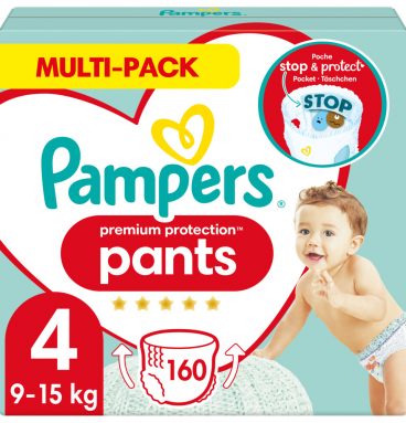 Pampers Premium Protection Luierbroekjes Maat 4 (9-15 kg) 160 stuks