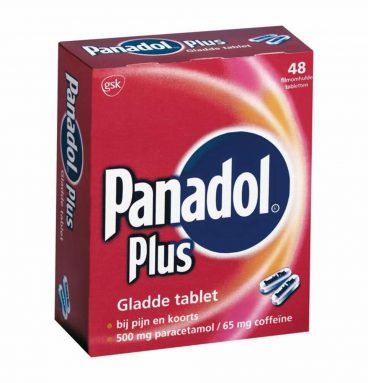 Panadol Plus Gladde Tablet 500 mg 48 tabletten