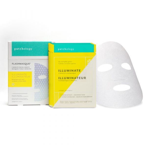 Patchology FlashMasque Sheetmasker 4-pack Illuminate 4 stuks