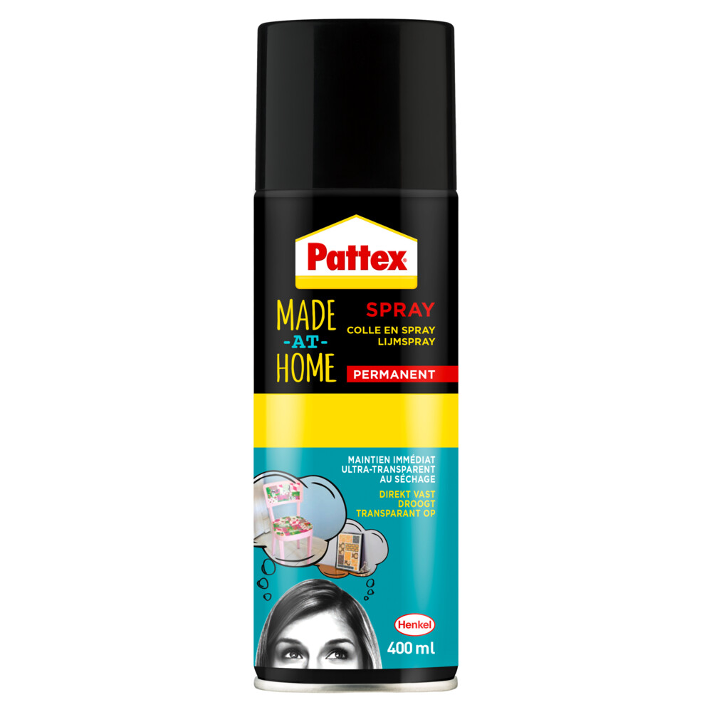 Pattex Made at Home Lijmspray Permanent 400 ml