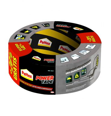 Pattex Power Tape Grijs +20% Gratis 30 m