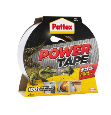 6x Pattex Power Tape Grijs 25 m