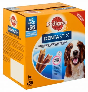 Pedigree Dentastix Voordeelpak M 56 stuks