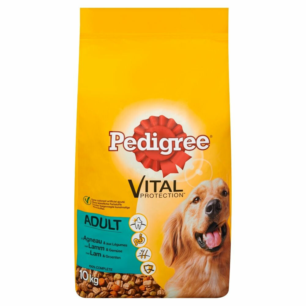 Pedigree Droog Adult Lam 10 kg