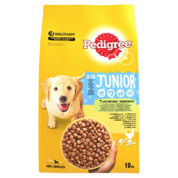 Pedigree Droog Junior Kip - Rijst 10 kg