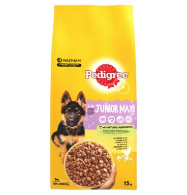 Pedigree Droogvoer Maxi Junior Kip - Rijst 15 kg