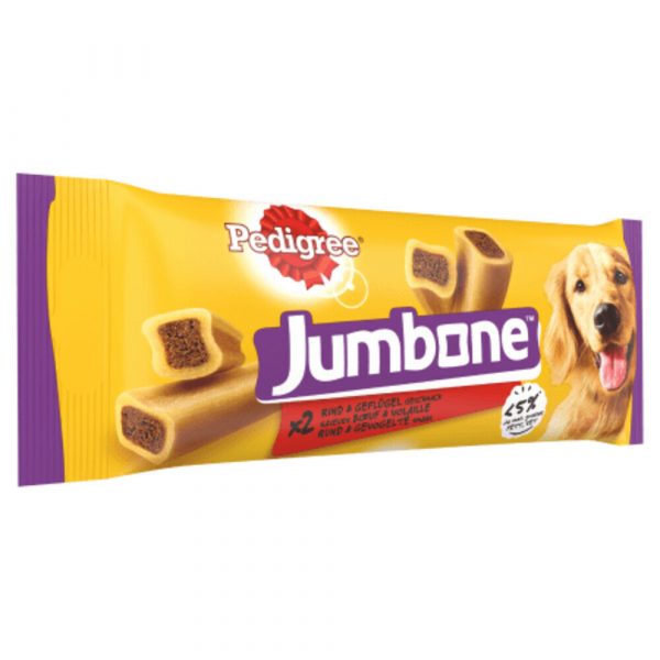 12x Pedigree Jumbone Medium Rund&Gevogelte 200 gr