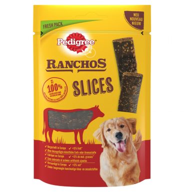 8x Pedigree Ranchos Slices Rund 60 gr