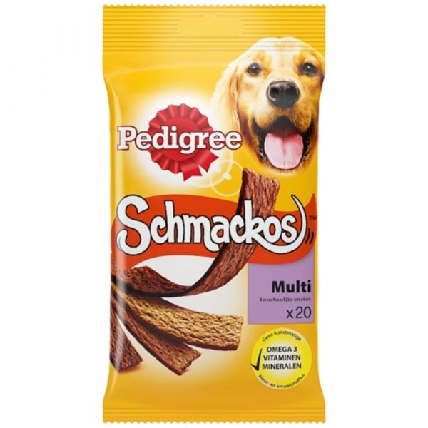 9x Pedigree Schmackos Multi 140 gr