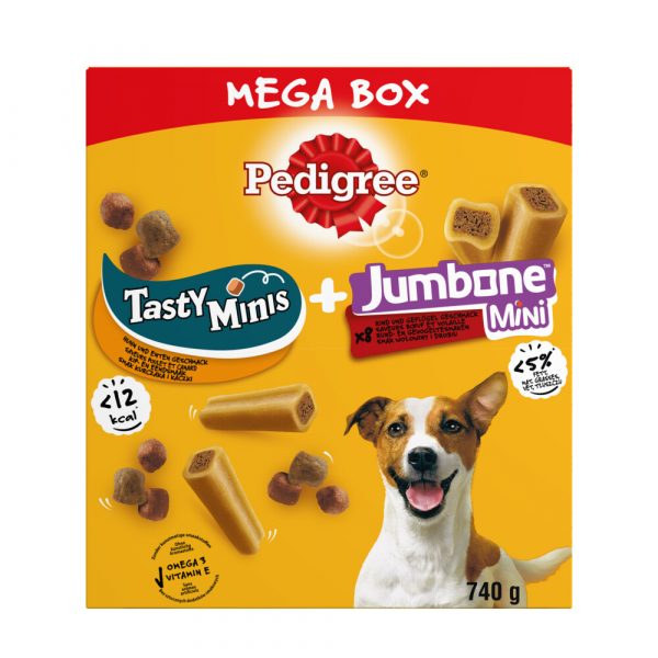 Pedigree Tasty Mini's Jumbone Megabox 740 gr