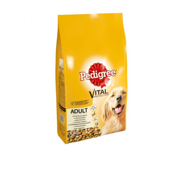 Pedigree Vital Droogvoer Adult Kip 10 kg