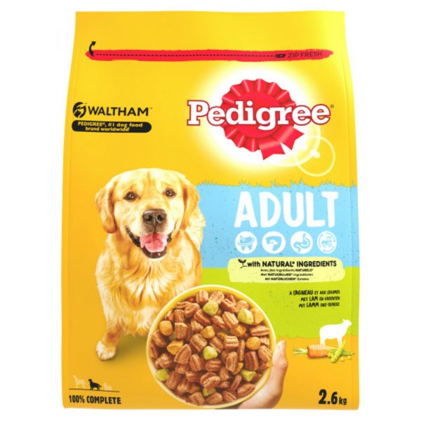 Pedigree Vital Droogvoer Adult Lam 2