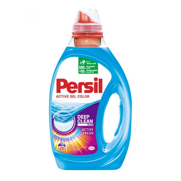 6x Persil Vloeibaar Wasmiddel Active Gel Color 1 liter