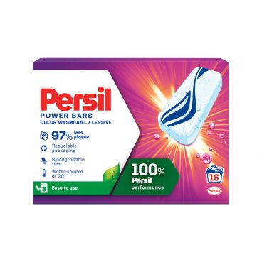 9x Persil Wasmiddel Power Bars Color 16 wasbeurten