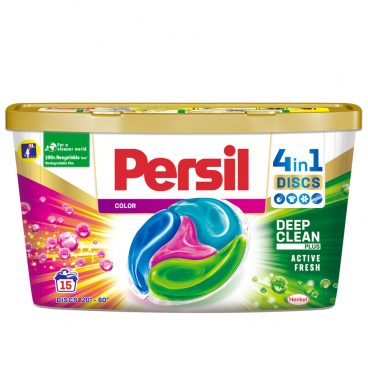 8x Persil Wasmiddelcapsules Discs Color 15 stuks