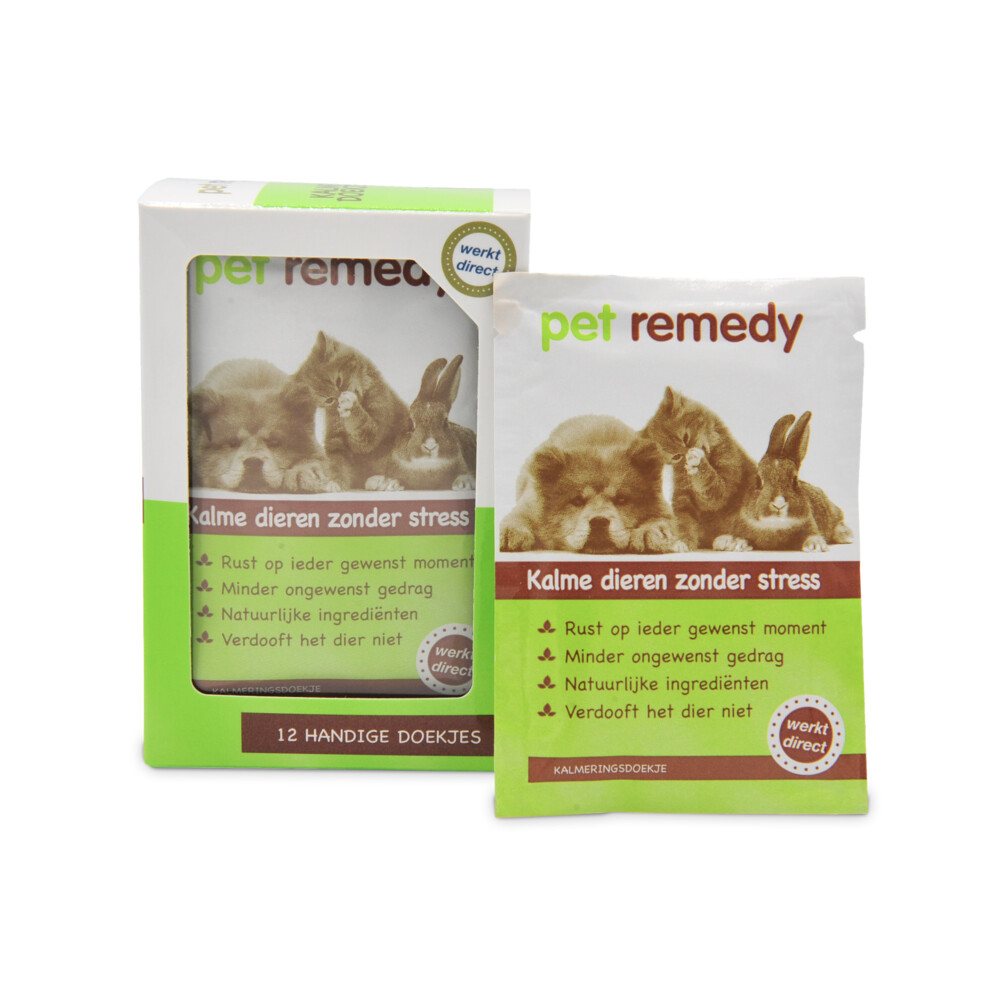 Pet Remedy Kalmerende Doekjes 12 stuks