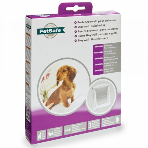 Petsafe Honden&Kattenluik Wit S