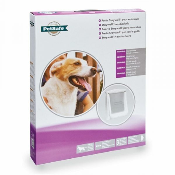 Petsafe Hondenluik Tot 45 Kg Wit