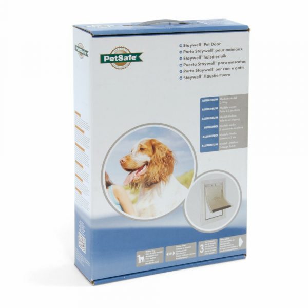 Petsafe Hondenluik tot 18 kg Aluminium