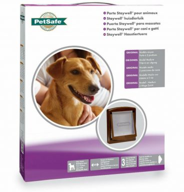 Petsafe Hondenluik tot 18 kg Bruin M