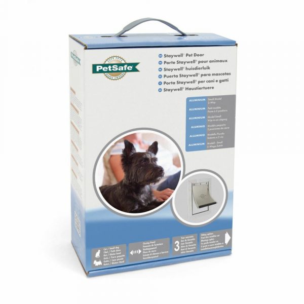 Petsafe Huisdierluik Aluminium Wit S