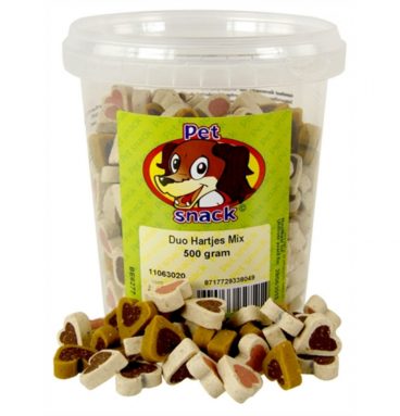 Petsnack Duo Mix Hartjes 500 gr