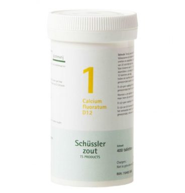 2x Pfluger Schussler Zout nr 1 Calcium Fluoratum D12 400 tabletten