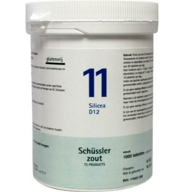 Pfluger Schussler Zout nr 11 Silicea D12 1000 tabletten