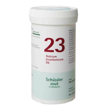 2x Pfluger Schussler Zout nr 23 Natrium bicarbonicum D6 400 tabletten