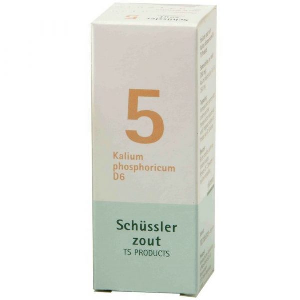 Pfluger Schussler Zout nr 5 Kalium Phosphoric D6 100 tabletten