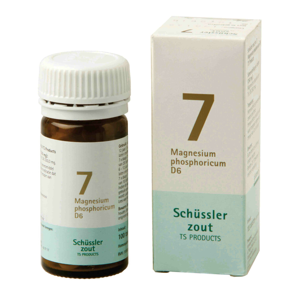 Pfluger Schussler Zout nr 7 Magnesium Phosphor D6 100 tabletten