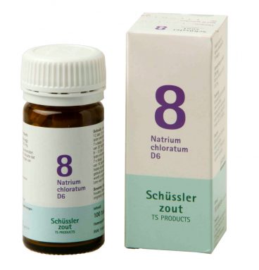 Pfluger Schussler Zout nr 8 Natrium Chloratum D6 100 tabletten