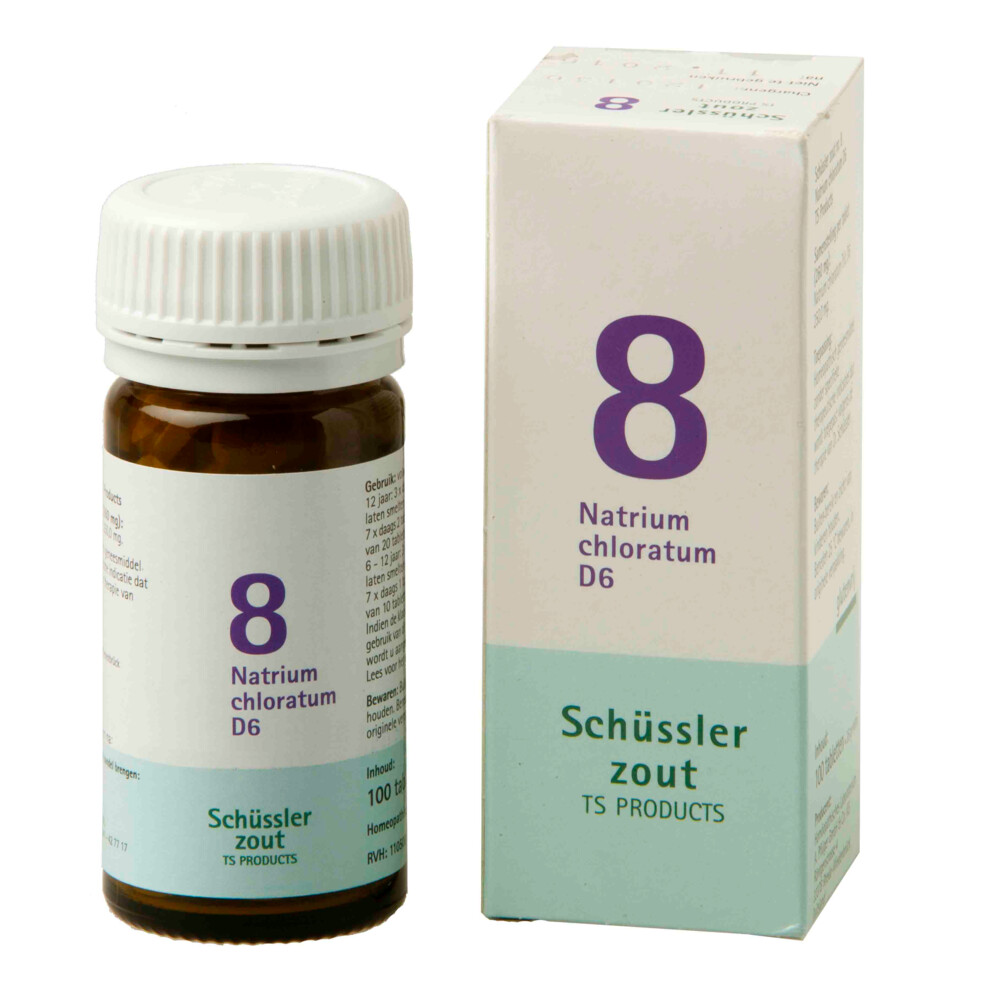 Pfluger Schussler Zout nr 8 Natrium Chloratum D6 100 tabletten