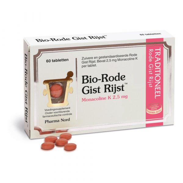 Pharma Nord Bio-Rode Gist Rijst 60 tabletten