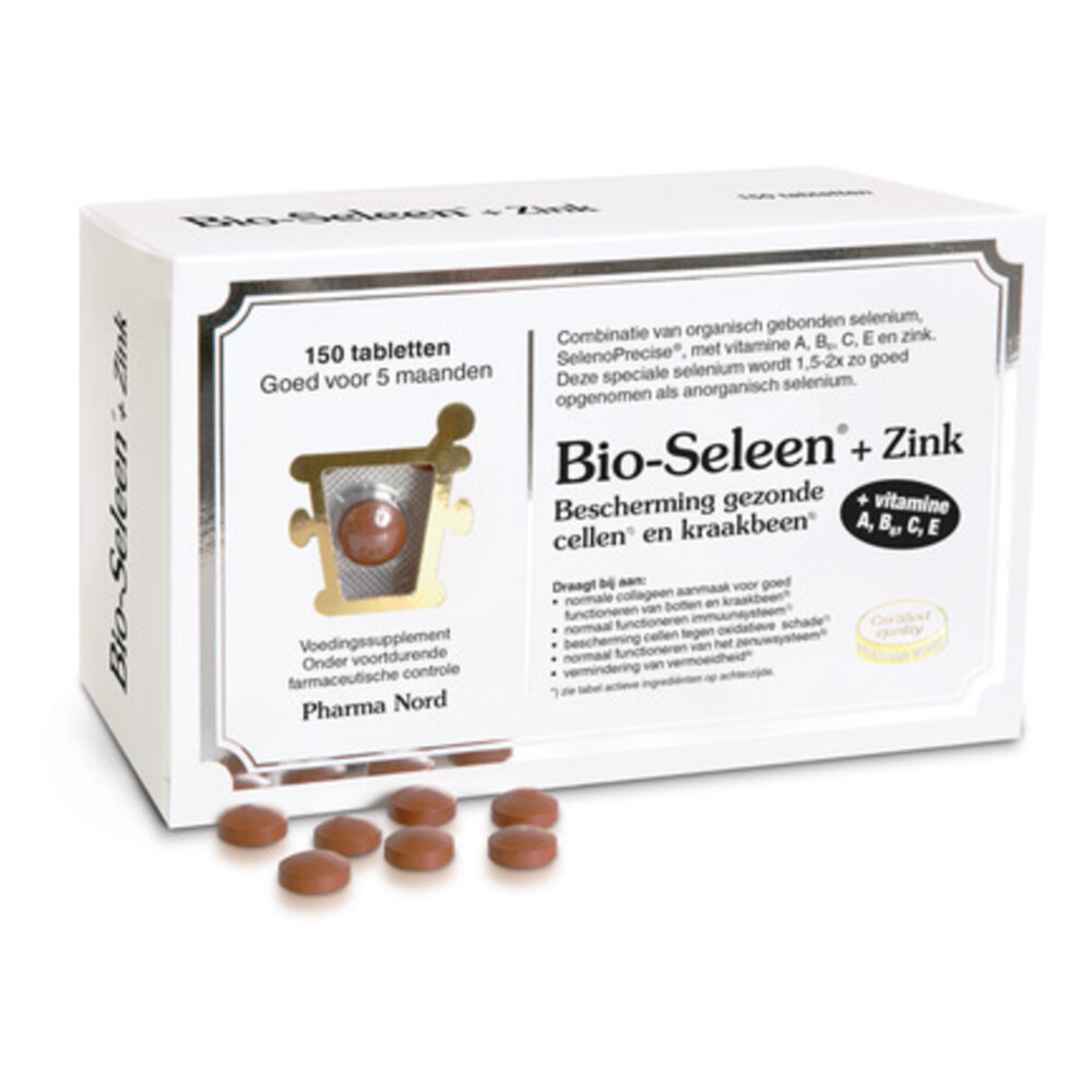 Pharma Nord Bio Seleen&Zink 150 tabletten