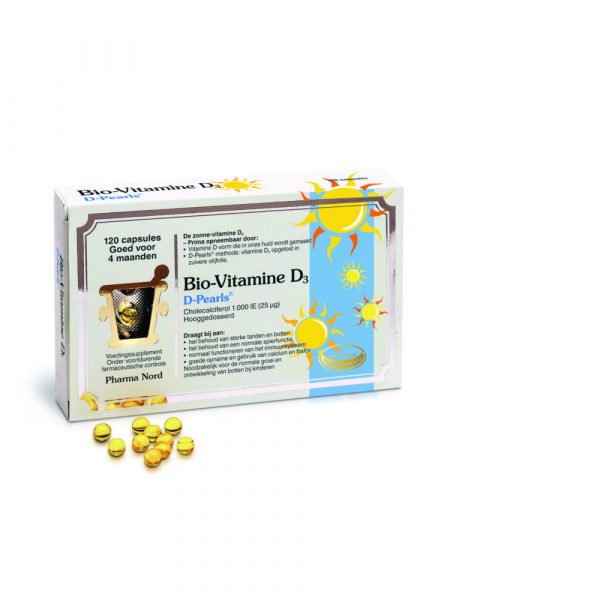 Pharma Nord Bio Vitamine D3 Pearls 25µg 120 capsules