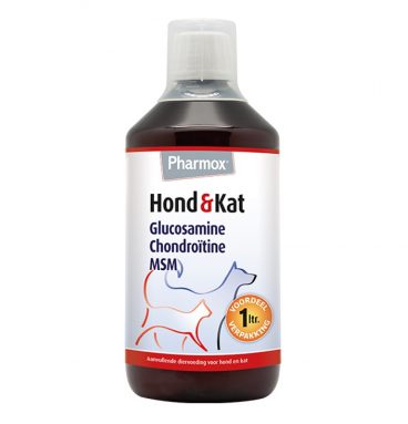 Pharmox Hond en Kat Glucosamine 1 ltr