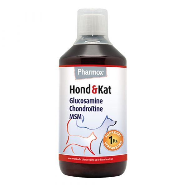 Pharmox Hond en Kat Glucosamine 1 ltr