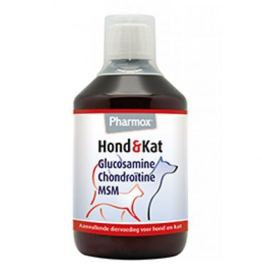 Pharmox Hond en Kat Glucosamine 500 ml