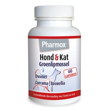 Pharmox Hond en Kat Groenlipmossel 60 tabletten