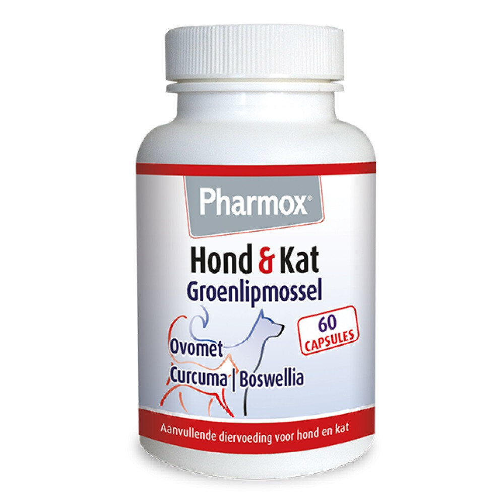 Pharmox Hond en Kat Groenlipmossel 60 tabletten