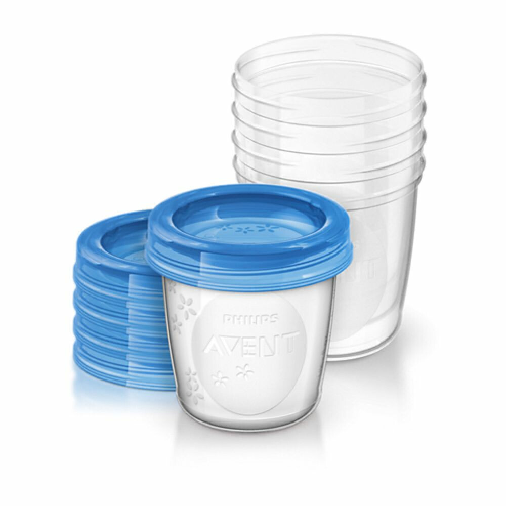 Philips Avent Bewaarbakjes Moedermelk 5 x 180 ml