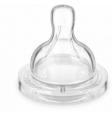 Philips Avent Classic+ Speen 3m+ (3 gaten) 2 stuks