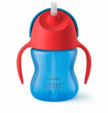 Philips Avent Rietjesbeker Blauw 200 ml