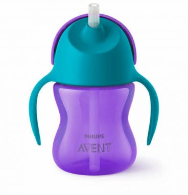 Philips Avent Rietjesbeker Paars 200 ml