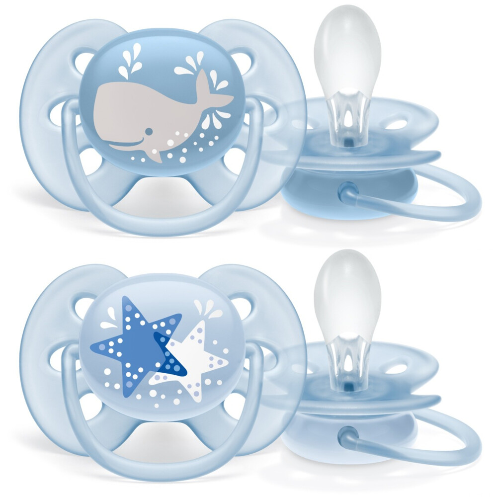 Philips Avent Ultra Soft Fopspeen 2 stuks