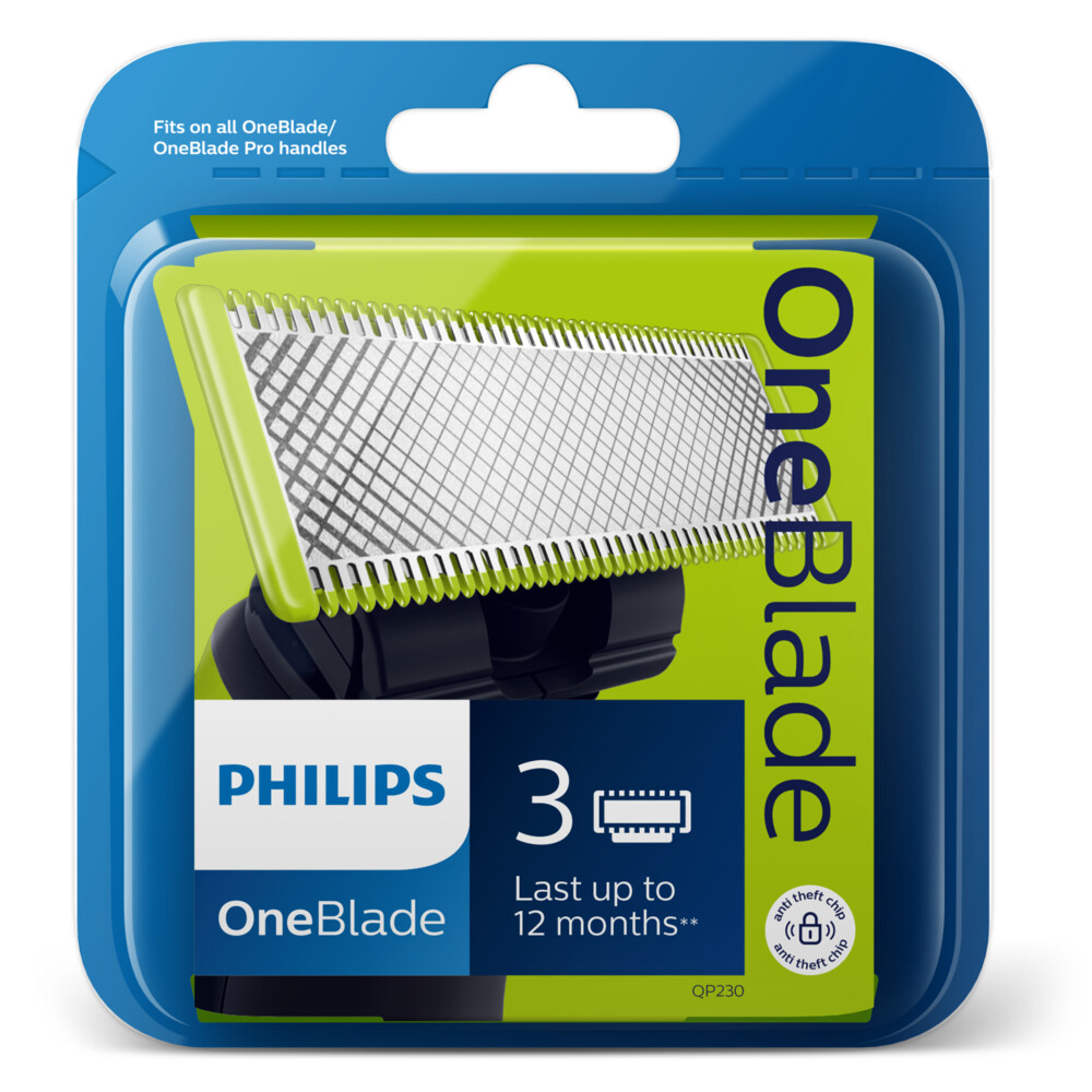 Philips OneBlade Vervangmesjes QP230/50 3 stuks