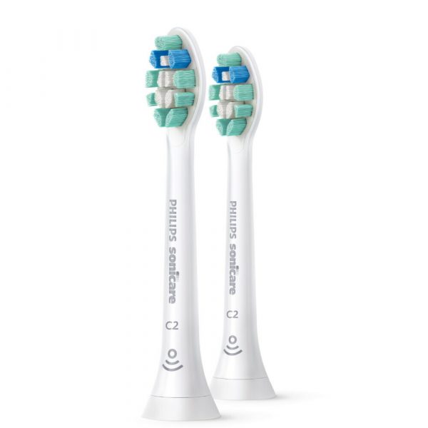 Philips Sonicare Opzetborstels C2 Optimal Plaque Defense 2 stuks