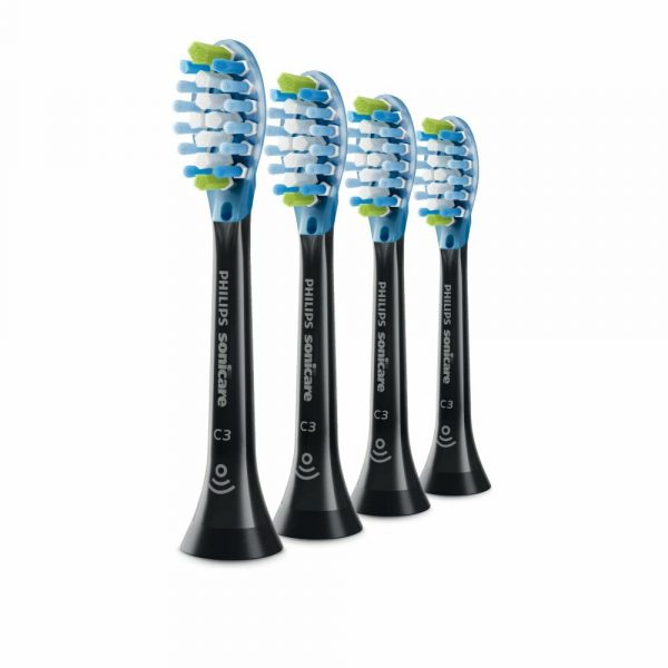 Philips Sonicare Opzetborstels Premium Plaque Defense Zwart 4 stuks